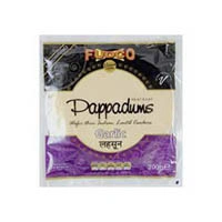 Garlic Papadams